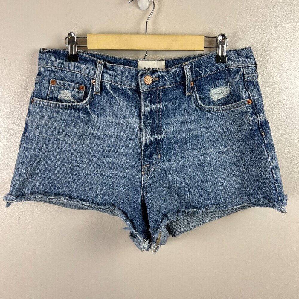 Boden Blue Jean Shorts